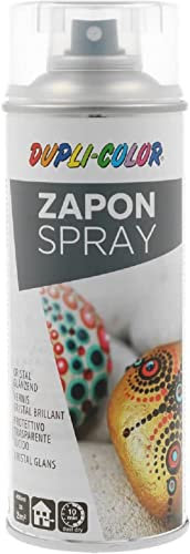 DUPLI-COLOR 626937 Christal Klarlack, 150 ml, Zapon Spray Cristalseidenmatt