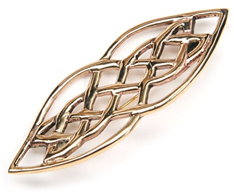 Drachensilber Keltische Brosche Bronze Schmuck Keltenknoten Mittelalter Fibel Gewandnadel Frauen Larp