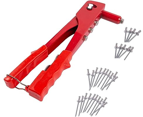 Blackspur BB-HR101 Metal Hand Rivet Gun with 30-Rivets