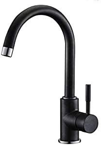 Bluewater Spültisch-Batterie Colorado - Schwarz Glanz, Black Gloss