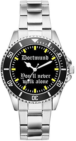 KIESENBERG Herrenuhr Armbanduhr Dortmund Geschenk Fan Artikel Zubehör Fanartikel Analog Quartz Uhr 2208
