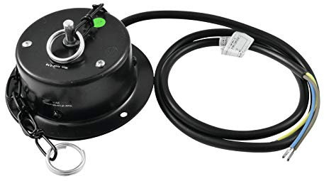 EUROLITE MD-1015 Drehmotor ohne Netzstecker | Motor für Spiegelkugeln bis 30 cm mit 1,5 Umdrehungen/Min