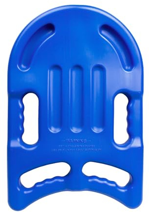 Poolmaster Structured Training Kickboard for Swim Lessons and Workouts, 16 Inches, Multiple Grip Options, Non-Foam Design, Available in 2-Pack and Larger Size