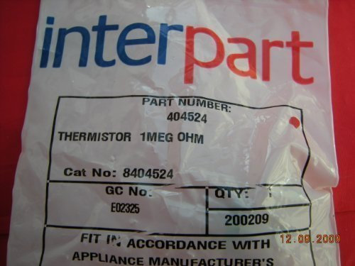 POTTERTON THERMISTOR 1MEG OHM 404524