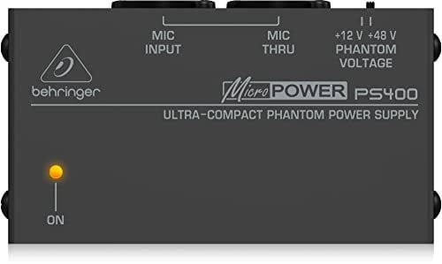 Behringer PS400 Micropower Phantom Power Supply