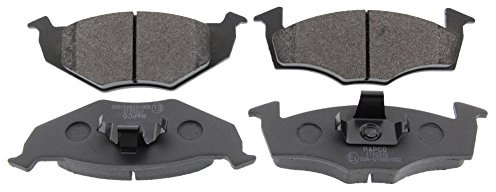 Mapco 6496 Bremsbeläge (4 Stück) | Kompatibel mit: SEAT AROSA, SKODA FABIA I, FABIA I Combi, FABIA I Praktik, FABIA I Stufenheck, FABIA II, FABIA II Combi