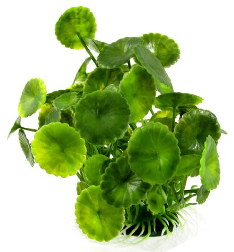 sourcing map Plastic Aquarium Floating Grass/Plants Ornament, Green