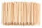 Nail Art - Palillos de madera (100 unidades), color naranja