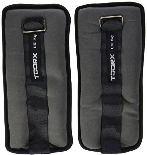 Toorx Gewicht für Knöchel und Handgelenk, Unisex Erwachsene, schwarz