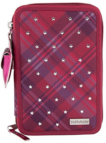 Top Model 6347 3-fach Federtasche, Stars und Stars