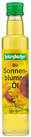 Seitenbacher Olio di girasole biologico, prima pressa, pressato a freddo, nativo I (1 x 250 ml)