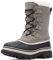 Sorel Caribou WP, Stivali da Neve Impermeabili Donna, Grigio (Shale/Stone), 38.5 EU