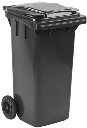 Mülltonne Kunststoff 120 L grau