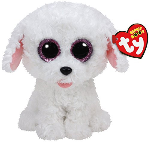 Carletto Ty 37175 Pippie Dog Plüsch, Weiß