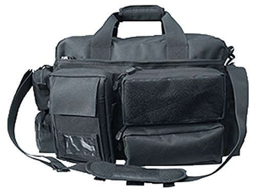Commando-Industries Security Einsatztasche mit 7 Taschen SecurityBag Laptoptasche Tragetasche Schwarz