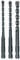 Bosch Accessories Betonbohrer-Set SDS-Quick, 3tlg. Set (Ø 5,5-7 mm)