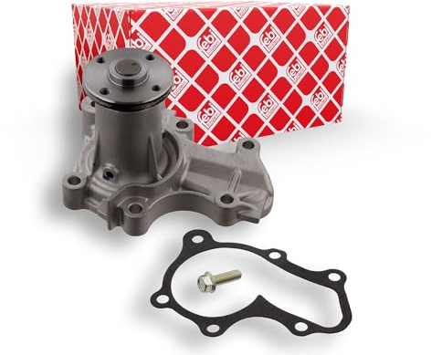 febi bilstein 34267 Wasserpumpe mit Dichtung und Schraube, 1 Stück | Kompatibel mit: MITSUBISHI COLT V, LANCER CARGO Kasten/Kombi, LANCER VI, LANCER VII, LANCER VII Kombi