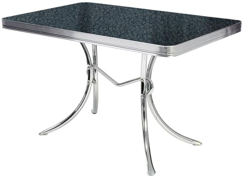 Bel Air Bürotische Esstisch Tisch Kantinentisch Dinertisch Gastrotisch Bistrotisch für Küche Büro Gastronomie Bereich (Blackstone)