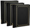 3 x Arpan Self Adhesive Large Photo Albums Totaling 60 Sheets 120 Sides - (Black)