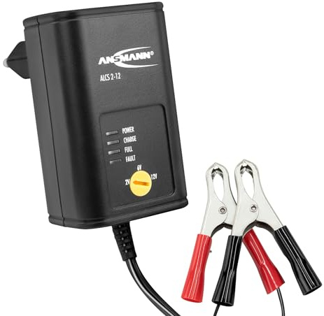 Chargeur pour 2 V, 6 V et 12 V plomb-acide, plomb Gel et plomb non-tissé de batteries à partir de 1,2 Ah