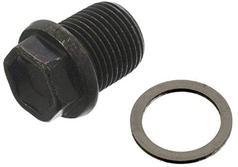 febi bilstein 47739 Ölablassschraube mit Dichtring, 1 Stück, Schwarz