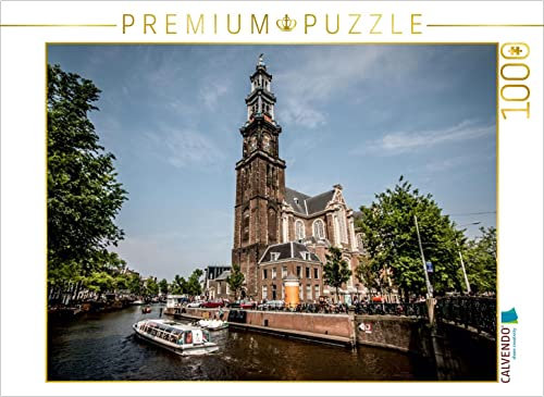 CALVENDO Puzzle Westerkerk Amsterdam 1000 Teile Puzzle quer | 1000 Teile Lege-Größe 64 x 48 cm Foto-Puzzle für glückliche Stunden