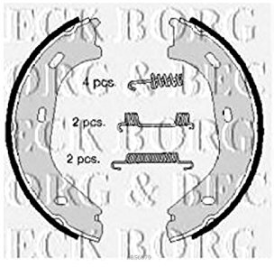 Borg & Beck BBS6070 Brake Shoes To Fit Mercedes Benz 80-91