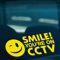 HastingsDesigner SMILE YOU ARE ON CCTV Camera Car Van Window or Shop Security Vinyl Decal Sticker (Yellow)