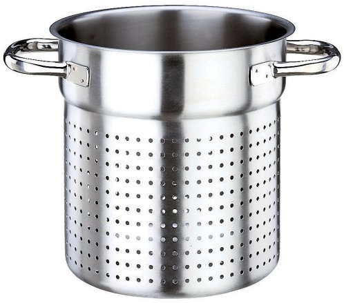 Paderno World Cuisine 11 Inch Stainless Steel Stock Pot Colander