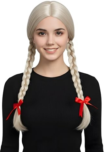 Dress Up America Blonde Zopfperücke – Geflochtene Kostümperücke Für Damen – Einheitsgröße