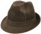 Lipodo Molinar Cordhut braun Herren - Herrenhut aus Baumwolle - Hut Größe 55 cm - Trilby aus Cord - Stoffhut mit Ripsband und Innenfutter - Kordhut Sommer/Winter