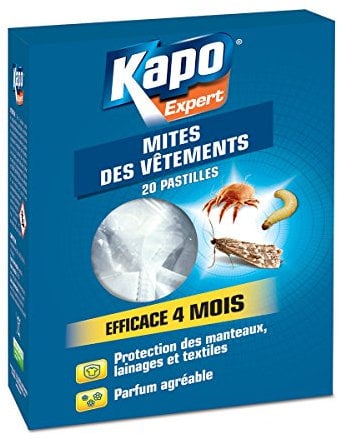 Pastilles anti-mites et acariens KAPO Expert (20 pastilles)