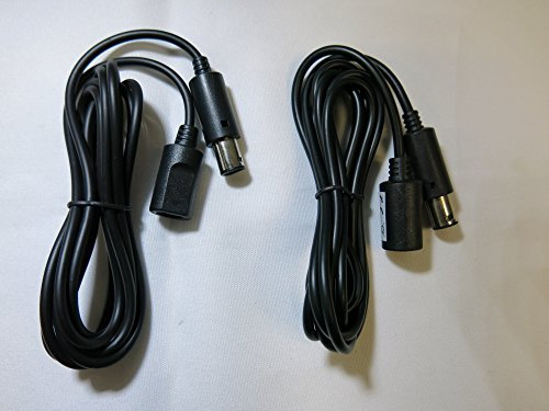 Nintendo GameCube Controller Verlängerungskabel von Eaxus 2er