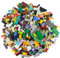 2 kg Lego Classic Basic City Bausteine - Ca. 1500 Stück - Bunt Gemischt mit vielen Sonderteilen - Ideal für Kreative Bauprojekte und Spielspaß
