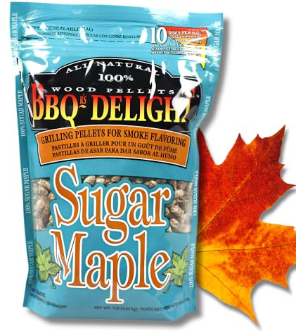 BBQR'S DELIGHT 5006, Set Sugar Maple Wood Pellets 450 g
