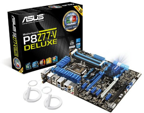 ASUS P8Z77-V Deluxe - Placa Base (DDR3-SDRAM, DIMM, Dual, Intel, Core i3, Core i5, Core i7, Socket H2 (LGA 1155))