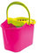 HEGA Cubo de Plástico Rectangular 13.5L Rosa