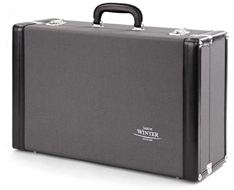 Jakob Winter Trompeten Dreifachkoffer German Masters Dunkelgrau / 3 Trompeten Perinet