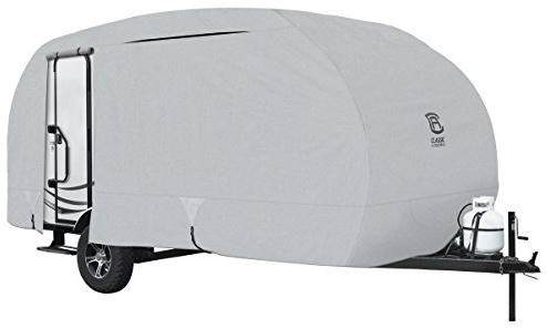 Classic Accessories Over Drive PermaPRO R-Pod Cover, Fits up to 17' 7 Long (Door in Back), RV Cover, Camper Cover, Travel Trailer Cover