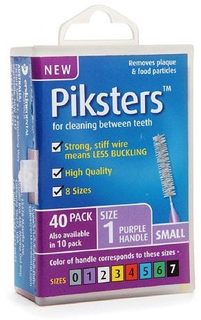 Piksters Interdentalbürsten, Größe 1, 40 Stück