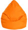 MAGMA Sitting Point only by BeanBag Brava L Sitzsack, ca. 70x90cm, großer Sitzsessel, Lounge-Sessel, Hülle bei 30°C waschbar, Made in Germany, orange
