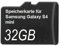 32GB Speicherkarte für Samsung Galaxy S4 Mini