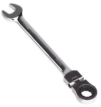 Toolzone Flexible Ratchet Combination Spanners - 10mm