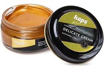 Kaps Shoe Care Cream, Intensive Leather Care and Nourishing, Delicate (408 - copper)