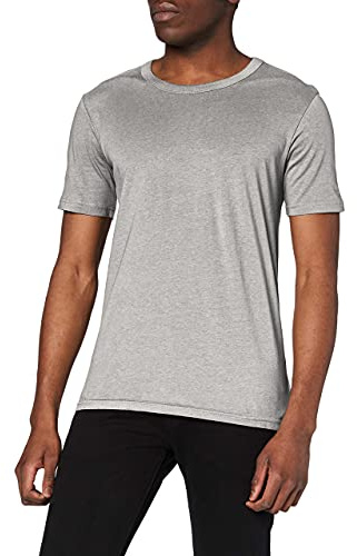 Stedman Apparel Men's Morgan (Crew Neck)/ST9020 Premium T-Shirt, Grey Heather, Large