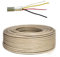 Premium X 25m Telefonkabel 2x2x0,6mm J-Y(ST) Y Telefonleitung 4-Adern rund Fernmeldekabel Installationsleitung Verlegekabel