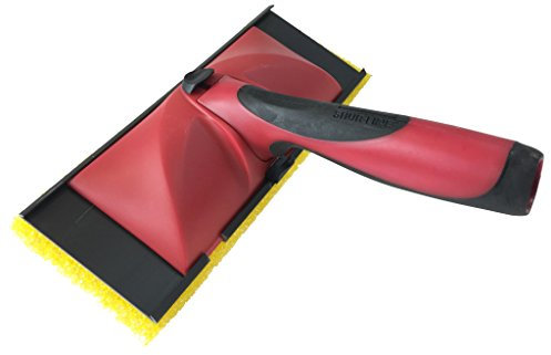 SHUR-LINE 3955108 Tear Resistant Deck, Red/Black, 9-Inch Stain Pad