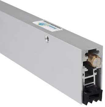Trademark Soundproofing Automatische Türdichtung unten, robuste Oberfläche montiert, Silber, TH163A36