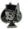 Sensenmann Skull Reaper Pik Emblem Badge Metall Button Pin Anstecker 0069