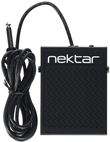 Nektar NP-1 Fußschalter, Metall, Schwarz, 3.07 x 1.77 x 6.81 inches